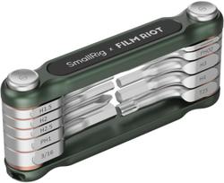 SmallRig x FILM RIOT 10-in-1 Folding Wrench Set with Multiple Angle Positioning Green (4814) | 4814 | 6941590019321