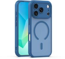 TFO Mag Matt dėklas, skirtas iPhone 17 Pro Max 6,9' / 18 Pro Max 6,9' tamsiai mėlynas, su apsauga kamerai