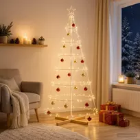 Kalėdų Kūgio Medis KUOPIO 180 cm Plienas Balta