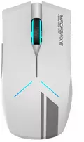 Machenike M721 Belaidė pelė žaidimams 10000 DPI with RGB pašvietimas - Baltas