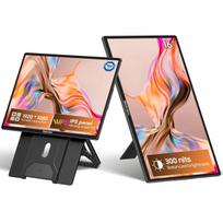 „Blackview Table 9“ Nešiojamas monitorius – 16 colių „Full HD“ – USB-C ir HDMI – „Plug & Play“ – su apsauginiu dėklu