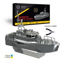 3D metalinis konstruktorius Metal Time Pakrančių sargybos laivas MT018, 161 d.