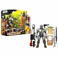 Star Wars Mixmashers: Mandalorianas ir Grogu figūrėlė
