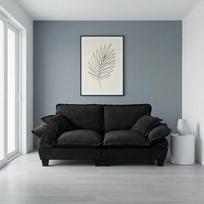 Čenilės sofa, 2 vietų, išlenktos ranktūriai, 180 kg, 1 vnt