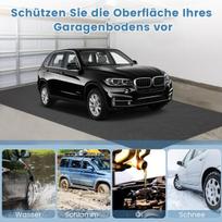 Costway garažo grindų kilimėlis 800 x 220 cm automobilių alyvos surinkimo kilimėlis, neslidus ir atsparus vandeniui