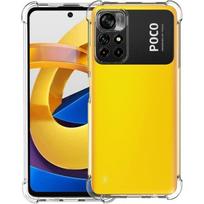 Coque dėklas Xiaomi POCO M4 PRO 5G - Anti-smūgio Apsaugos Silikoninis Minkštas Skaidrus Phonillico®