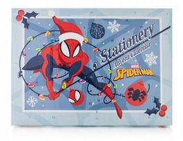 Spider-Man Advento kalendorius su 24 mokyklinių reikmenų staigmenomis, Pyramid International