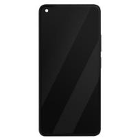 LCD ekranas - Xiaomi - 11 Lite 5G NE - Juodas - Iš anksto sumontuota ant rėmo - Karštuvas stiklas