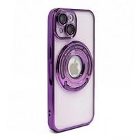 iLike    Apple    iPhone 15 Pro Max IH MAGSAFE HIDDEN STAND COVER    Purple