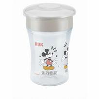 Buteliukas Nuk Magic Cup 360 Mickey, 230 ml, baltas