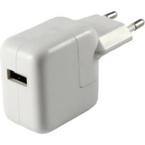 Įkroviklis - Phonillico® - 12W - Suderinamas su iPad 2017-2018 - Baltos spalvos - Sieninis lizdas