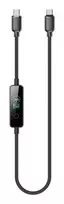4smarts ScreenCord 240W USB-C to USB-C laidas 1,2 m juodas