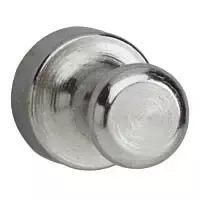 MAUL 6168696 Supermagnetiniai cilindriniai neodimio magnetai, 10 mm skersmens, 10 vnt., sidabriniai