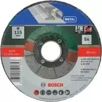 Bosch A 30 S BF pjovimo diskas, 115 mm x 1,0 mm x 22,23 mm, įdubęs centras, 5 vnt. 2609256332