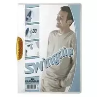DURABLE SWINGCLIP® 30 A4 permatomas segtuvas su spaustuku, talpina 30 lapų, 25 vnt. pakuotė 226009