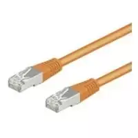 Wentronic 93460 Cat5e F/UTP tinklo kabelis, RJ45 male to RJ45 male, 0,5 m, pilkas