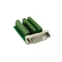 EXSYS EX-49050 DVI-I į VGA adapteris, žalias/sidabrinis