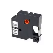 G&G suderinama etikečių juosta DYMO D1, 12 mm x 7 m, juoda ant geltonos
