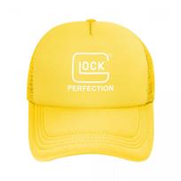 Glock Perfection beisbolo kepurė bėgimo kepurė Golfo kepurės Unisex Pickleball Caps Kepurėlė Unisex ir moterims Apsauga nuo saulės Adjustable yellow