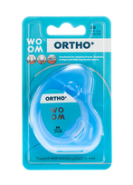 WOOM Ortho + Supjaustas dantų siūlas 50 vnt.