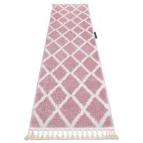 Kilimas, Kiliminiu taku BERBER TROIK rožinė - į virtuvę, į prieškambarį, į koridorių, rožinė
