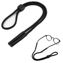 Reguliuojamas Storas Akinių Dirželis 33 Cm – Juodas, 33