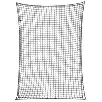 vidaXL Priekabos tinklas su elastine virve, juodas, 3,5x2,5m, PP, Juoda