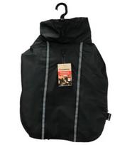 Apsiaustas nuo lietaus šunims Flamingo Ciro Black, 45 cm