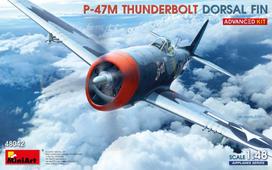 Klijuojamas Modelis MiniArt 48042 P-47M Thunderbolt Dorsal Fin Advanced Kit 1/48