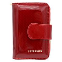 Piniginė moterims Peterson PTN 425214-SBR, Raudona