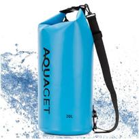 Neperšlampama maišas-kuprinė AQ0023 su 2 diržais, 20L, IPX6, mėlyna