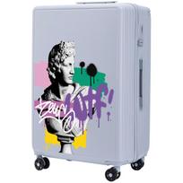 Didelė Lagaminas Wings Abs+ 28" Pritaikytas Pastel Blue Zeus