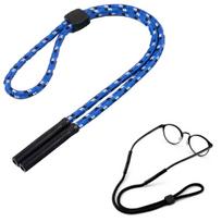 Reguliuojamas Storas Akinių Dirželis 33 Cm – Mėlynas/Juodas/Baltas, 33