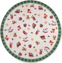 Villeroy & Boch Kalėdinis apvalus kilimas Toy's Delight, 160x160 cm, žalias/įvairiaspalvis