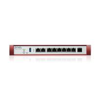 ZYXEL USG FLEX 200 H, USER-DEFINABLE PORTS WITH 2*2.5G & , 6*1G, USB WITH 1 YR ENTRY DEFENSE PACK