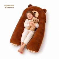 MOONZ Bear Hug multifunkcinė U formos viso kūno pagalvė vaikams