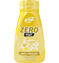 6PAK Nutrition Zero Syrup, White Chocolate, 500 ml