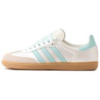 adidas Originalūs Samba Og Klasikiniai Patogūs Treniruočių Batai Unisex Kedai Balti Šviesiai Mėlyni KJ4304 38 white