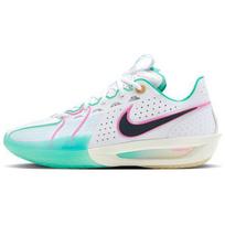 Nike Air Zoom GT Cut 3 EP Baltos ir žalios spalvos žaismingos rožinės vyriški sportbačiai HM3699-161 44.5 white