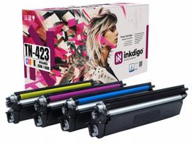 Toneriai BROTHER TN423 XL, 4 vnt., DCP-L8410CDW / HL-L8260CDW spausdintuvams