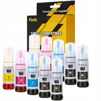 Rašalo kasetės EPSON EcoTank 103, 10 vnt., tinka L3251, L3250, L3150, L3151, L3260, L3256 spausdintuvams