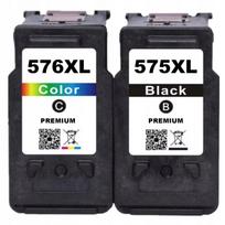 Rašalų kasetės PG 575 + CL 576 XL, tinka Canon PIXMA TR 4750i, TR 4755i, TS 3550i, TS 3750i