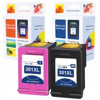 Rašalinės kasetės HP 301 XL, tinka Deskjet 2540, 1000, 1050, 1510, 2050, 3050, Envy 4504, 4500