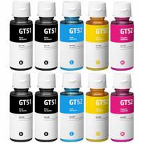 Rašalo rinkinys HP GT51/GT52, 10 vnt., tinka Ink Tank 315/410/415, Smart Tank 510/515 spausdintuvams