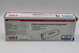 Oki C5450 originalus žydras toneris, 42127456