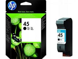 Rašalo kasetė HP 45 juoda, 51645AE