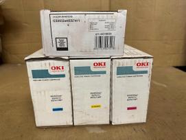Toneriai OKI ES3032a4 / ES7411 / ES7411WT, CMYK, originalūs, rinkinys
