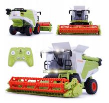 Nuotoliniu būdu valdomas Harvester kombainas 2-in-1 su dūmų generatoriumi, šviesomis ir grūdų talpykla
