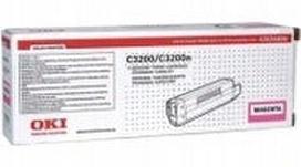 Raudonas toneris OKI 43034806, C3200/C3200N, originalus