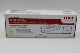 Tonerio kasetė Oki C3200 43034807 žydra, originali